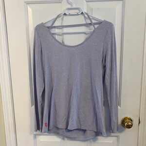 Women's Lavender Long Sleeve Top